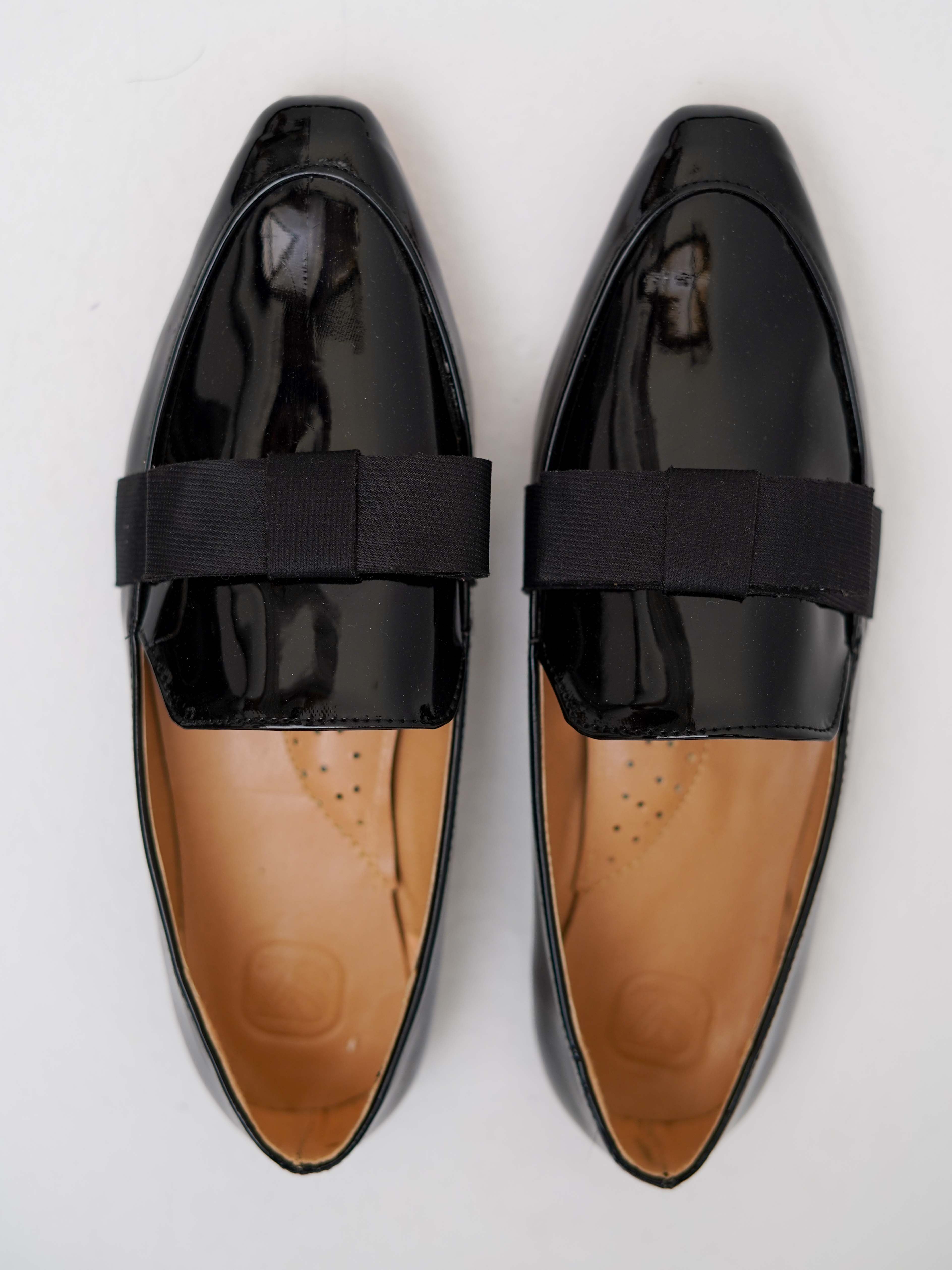 Black Catherine Flat Loafers