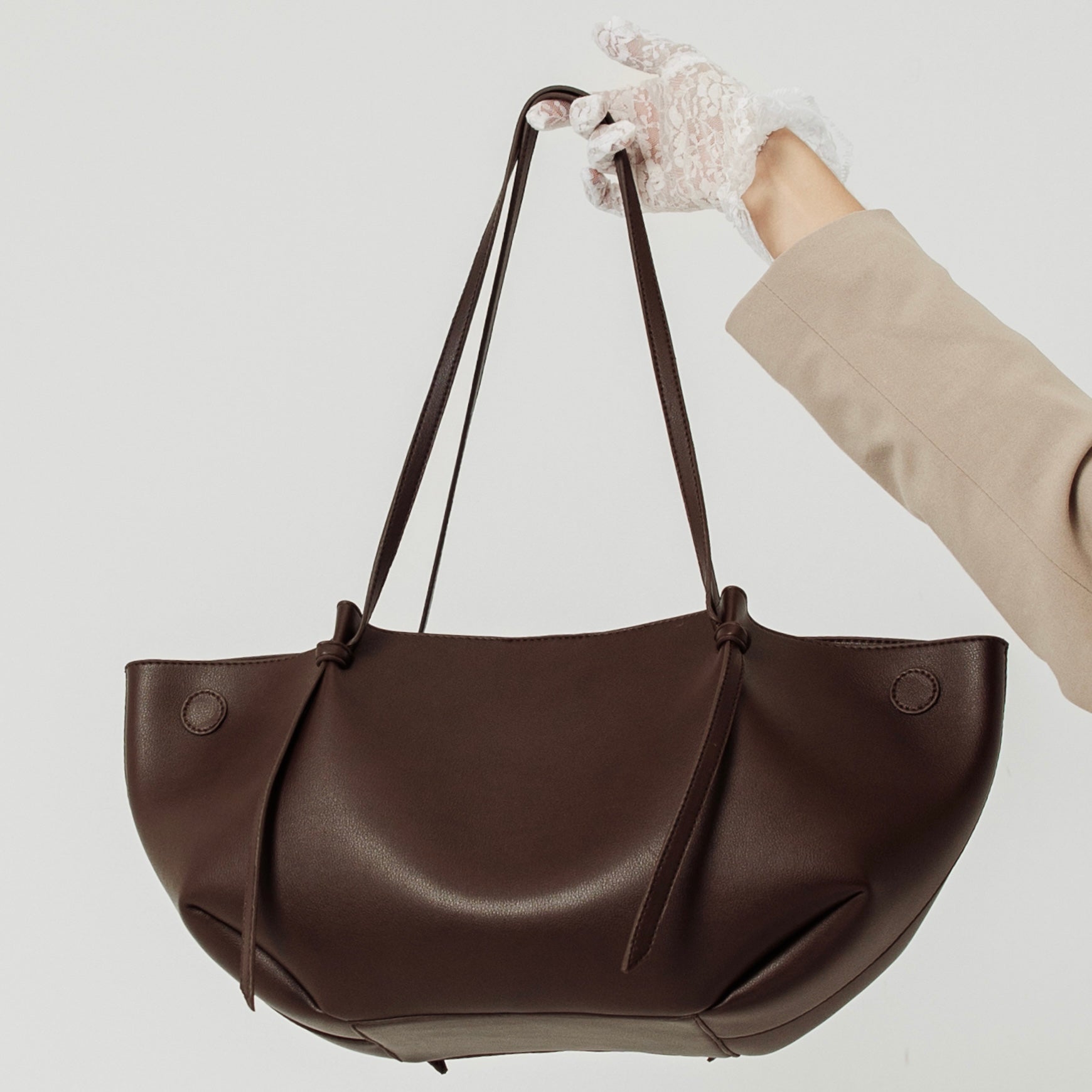 Tala tote bag in Espresso brown