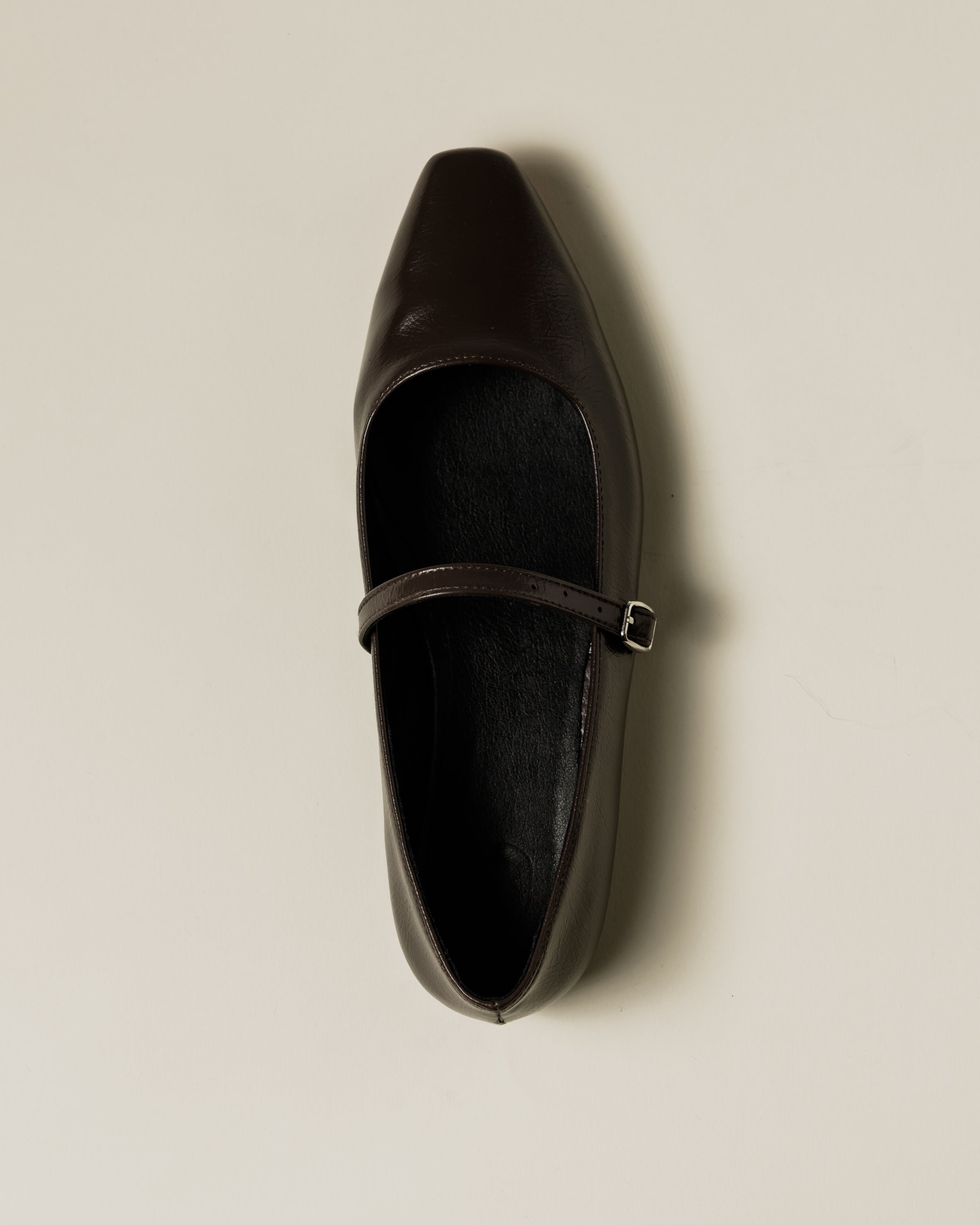 MaryJane flats in Mocha