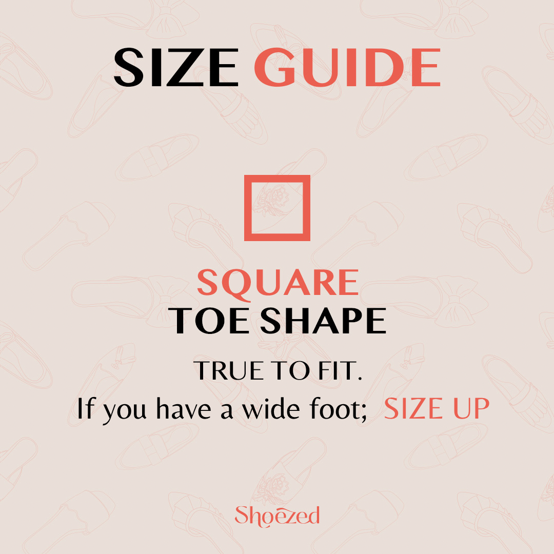 Café Square Toe Knot Mules