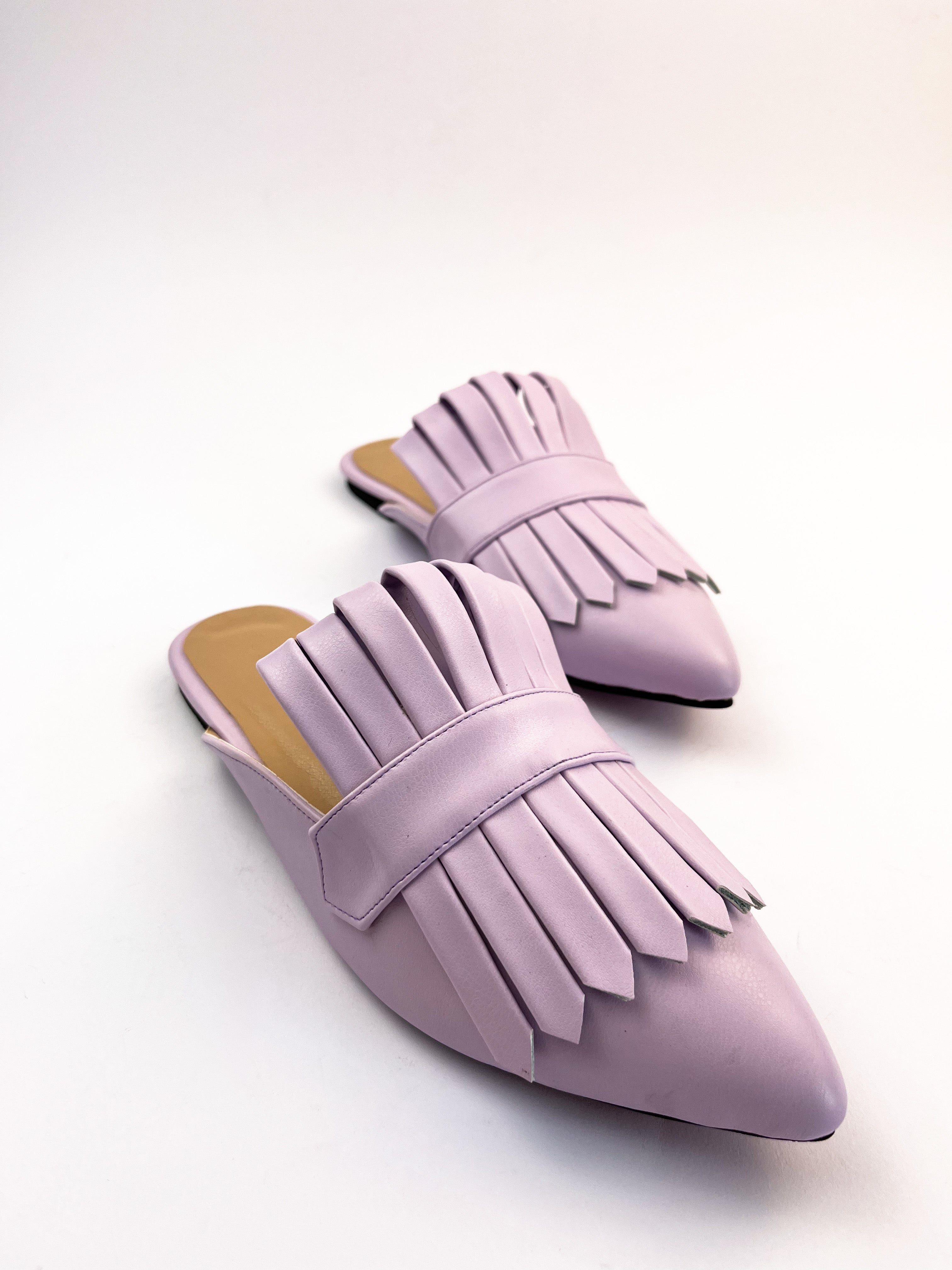 Lilac Met Gala Mules