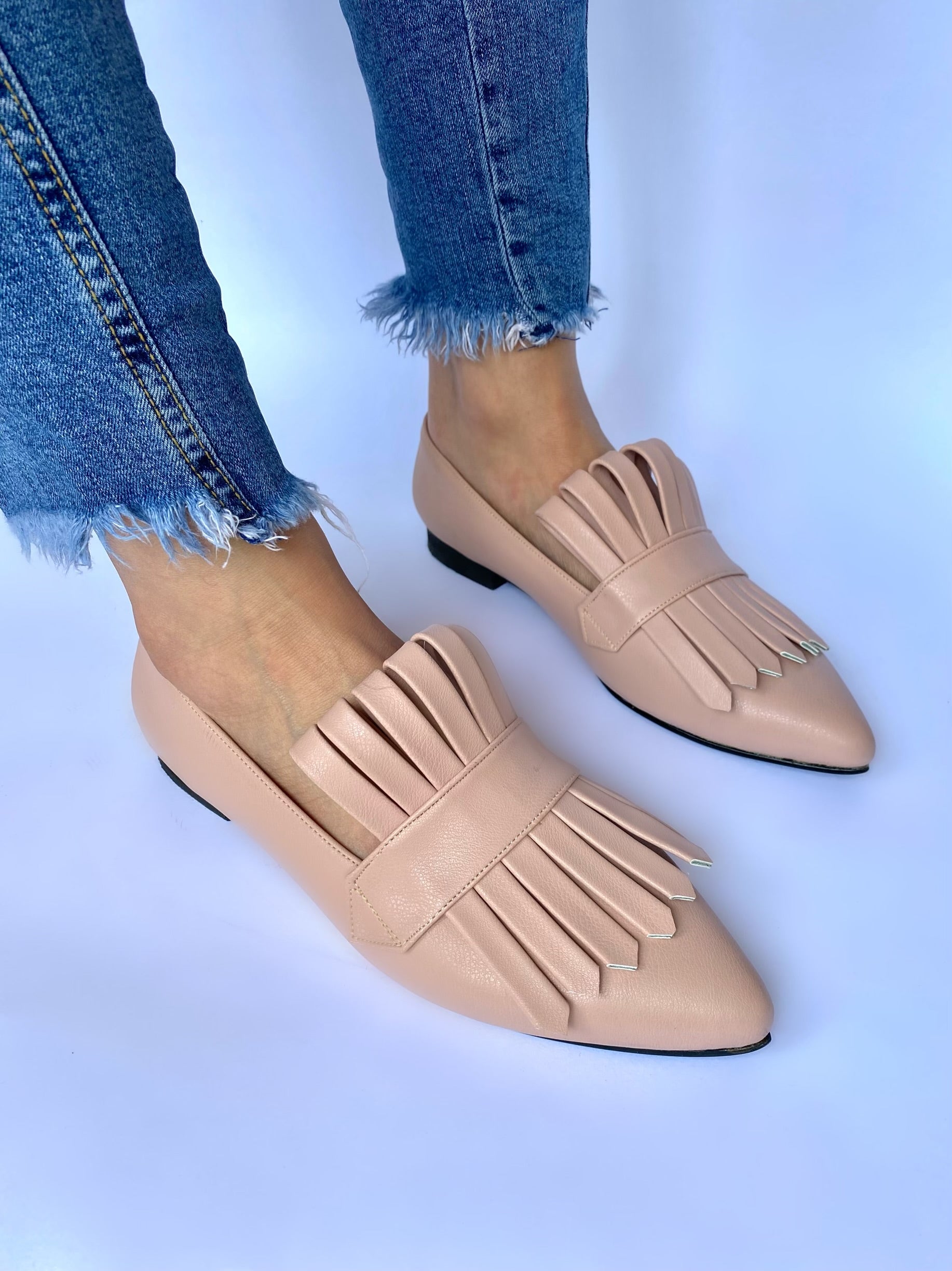 Powder Pink Met Gala Loafers