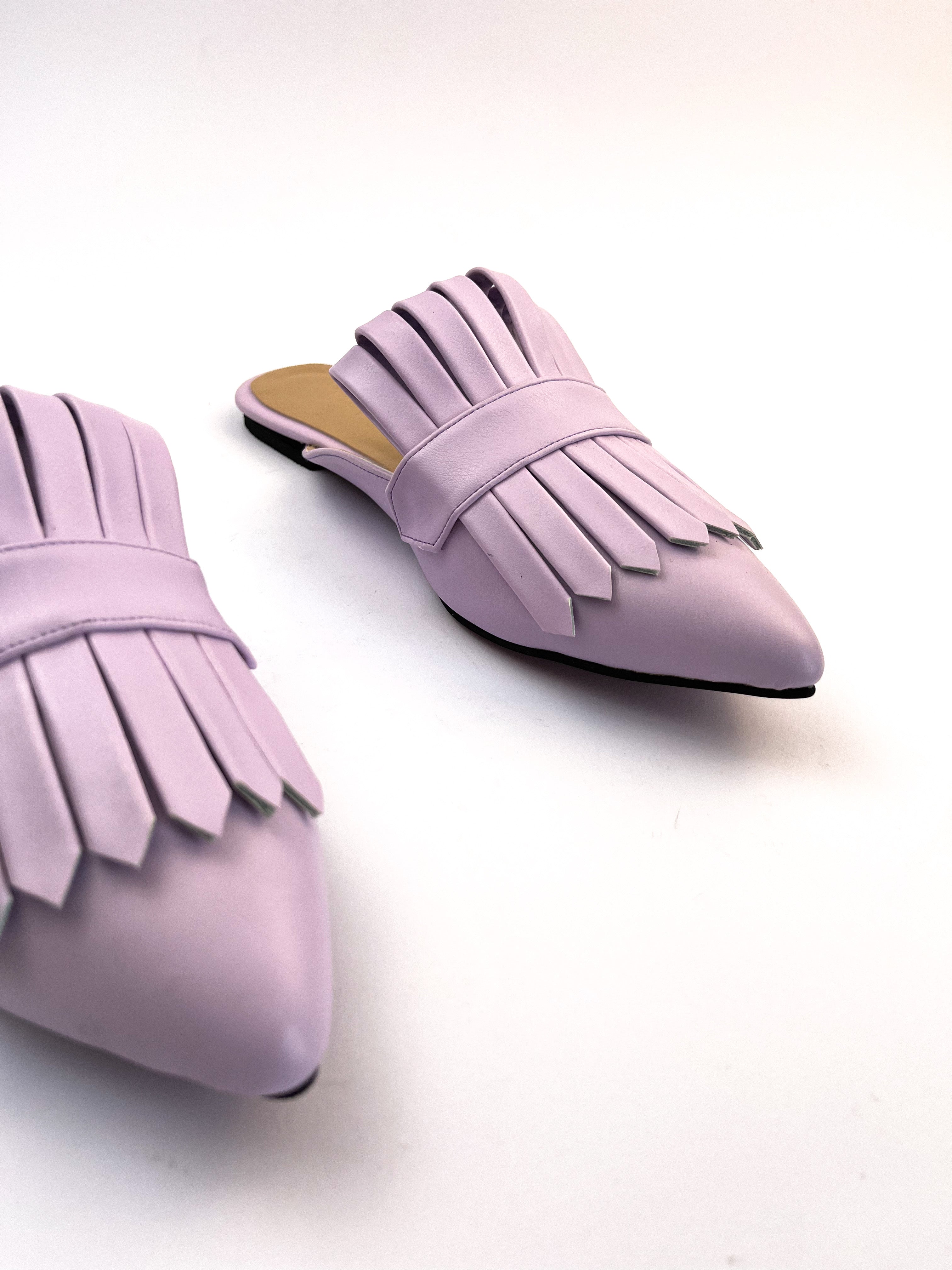 Lilac Met Gala Mules