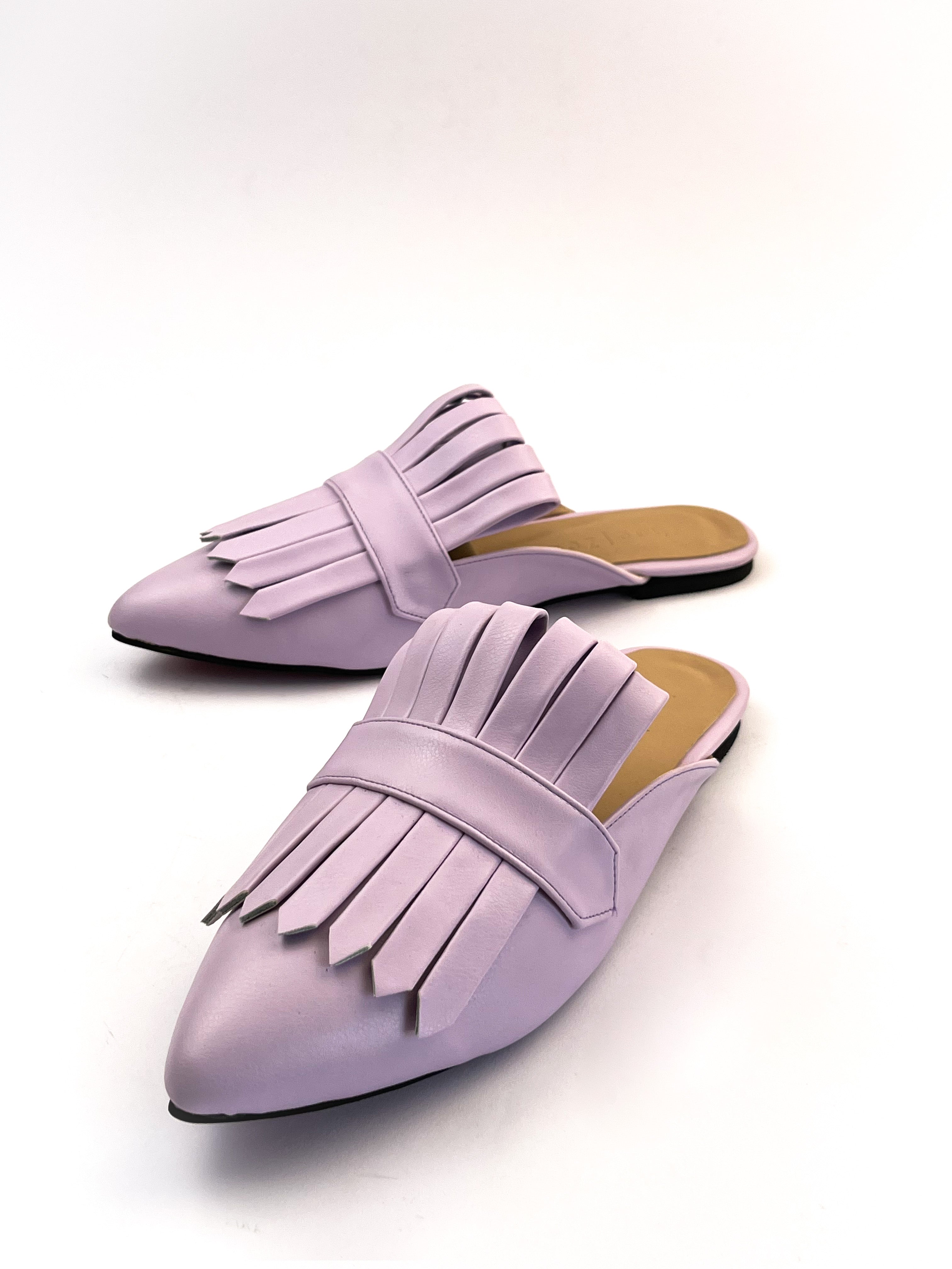 Lilac Met Gala Mules
