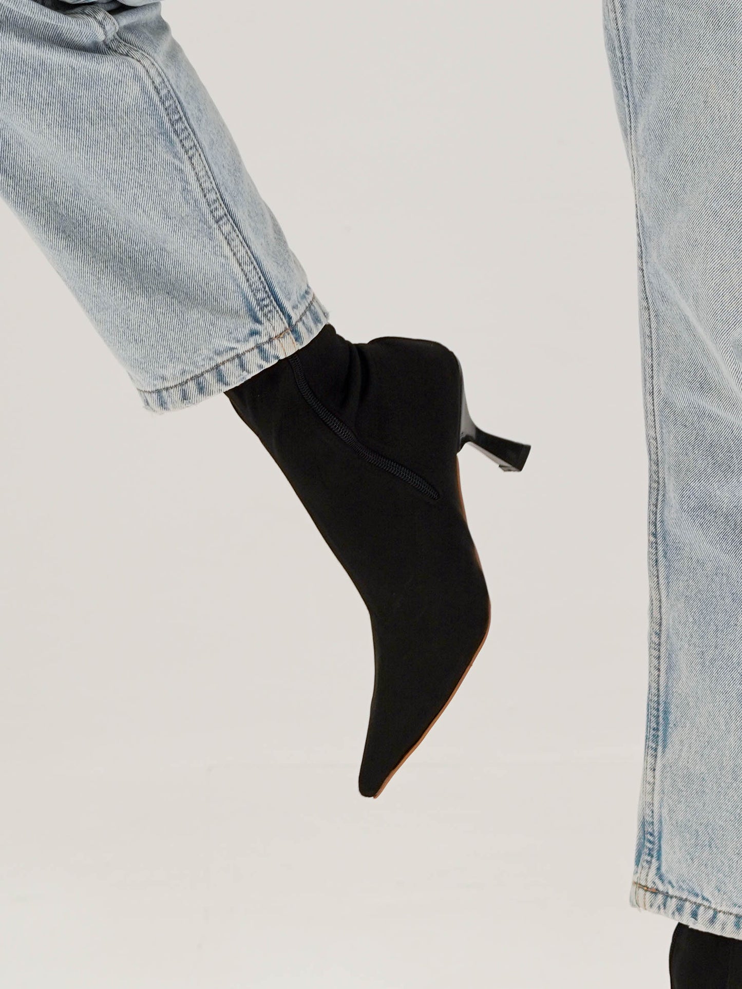 Fabric Ankle Boots