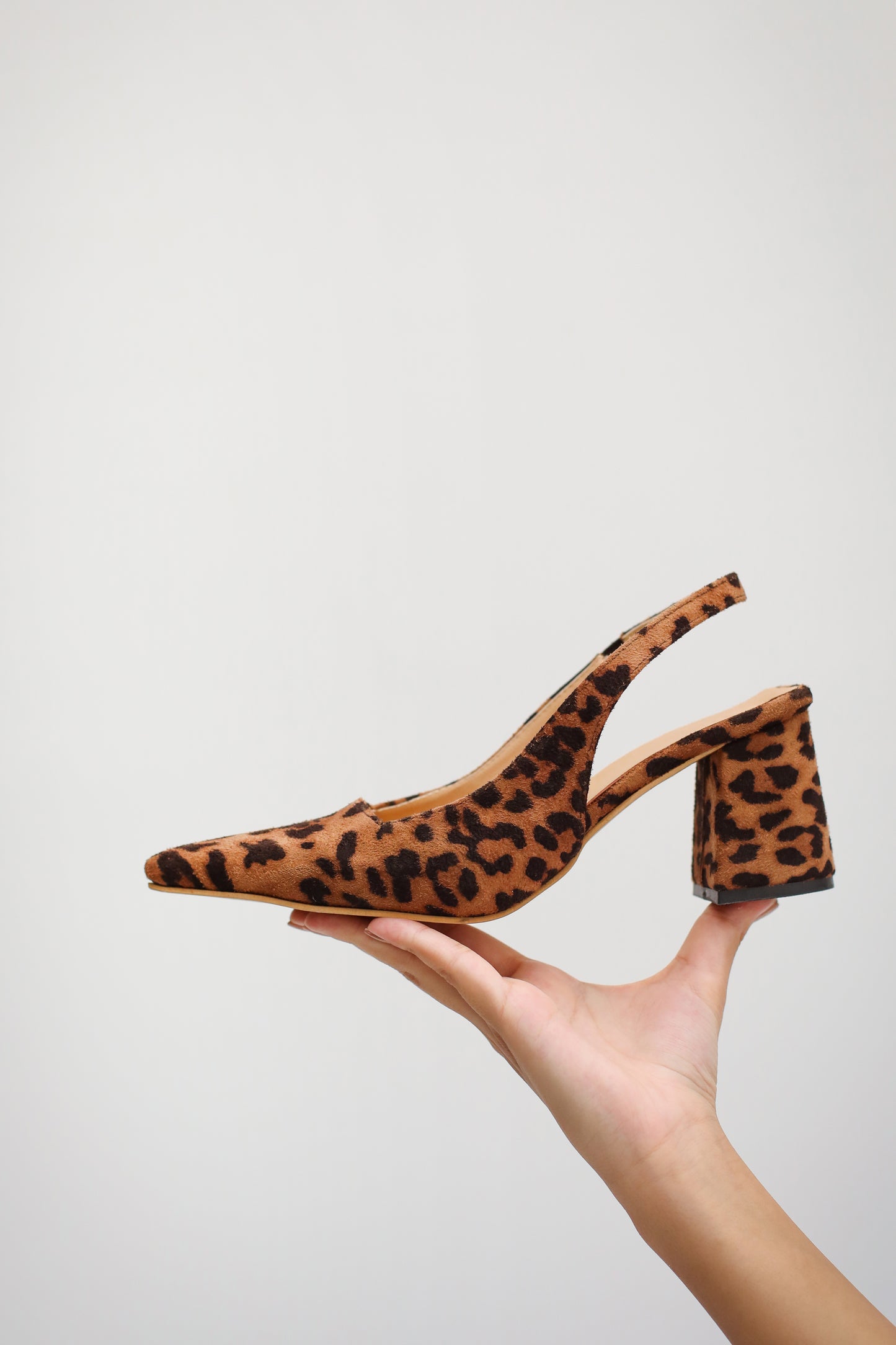 Elena slingback in Leopard