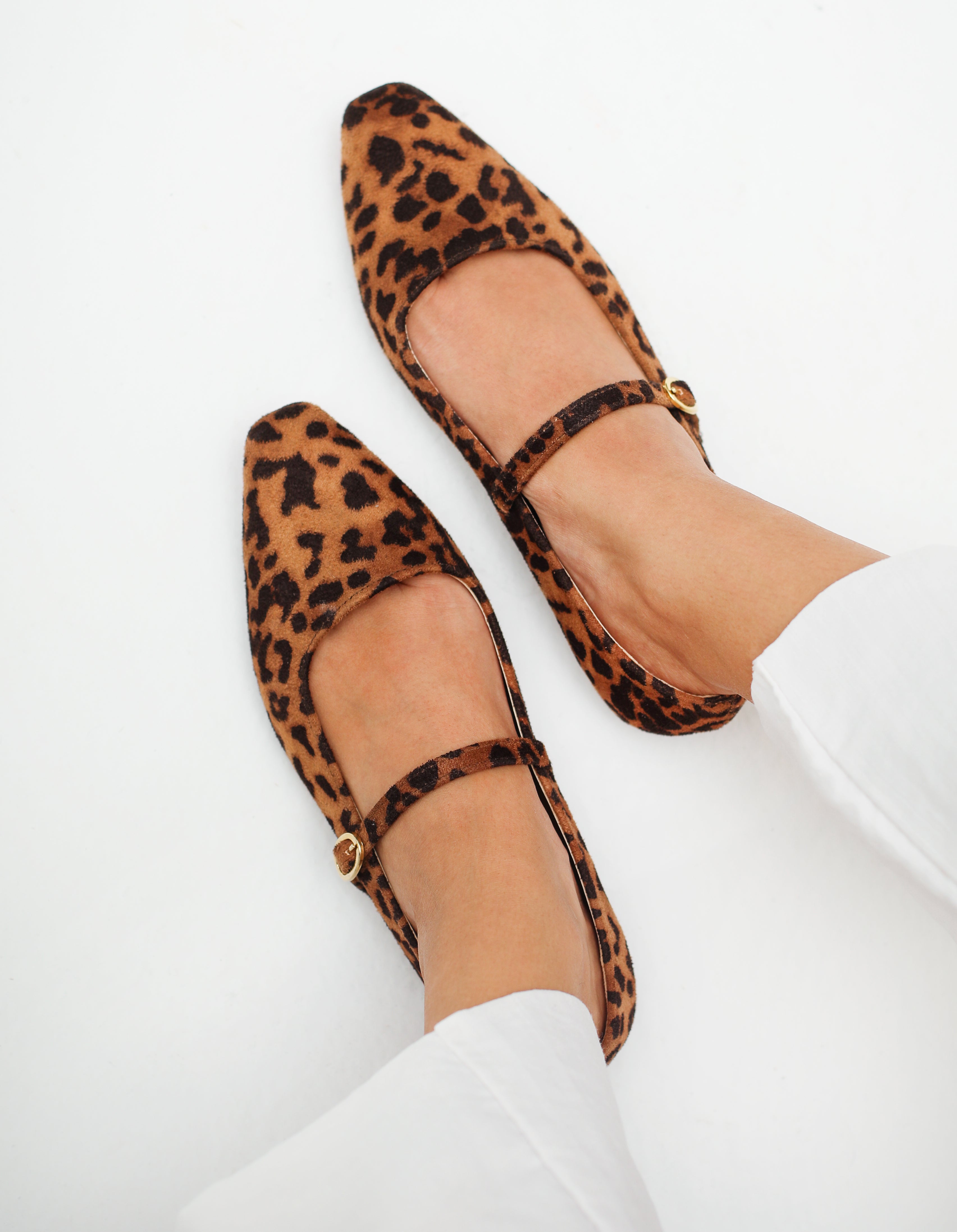 Leopard MaryJ flats Shoe Zed