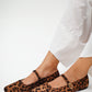 Leopard MaryJ flats