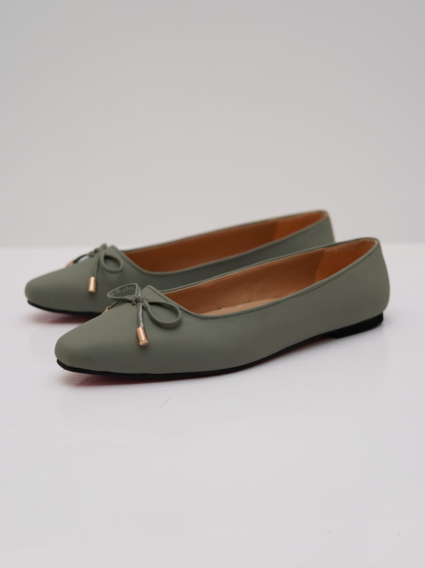 Bluish Green classic ballerina