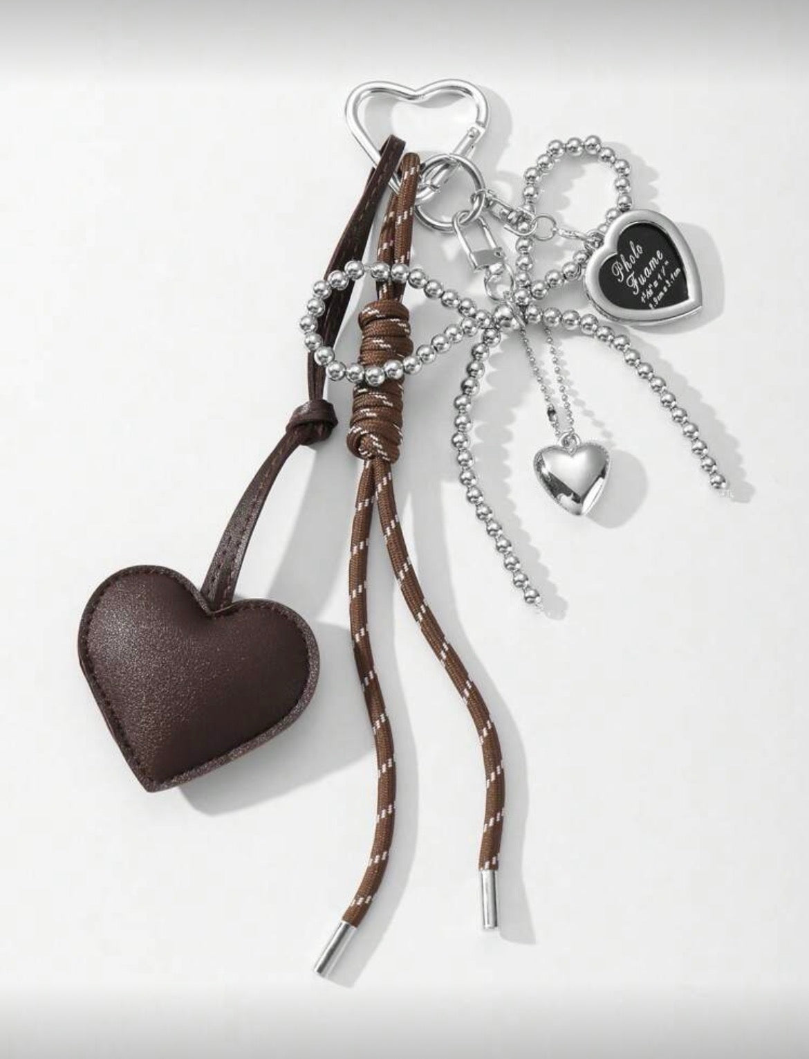 Espresso brown heart