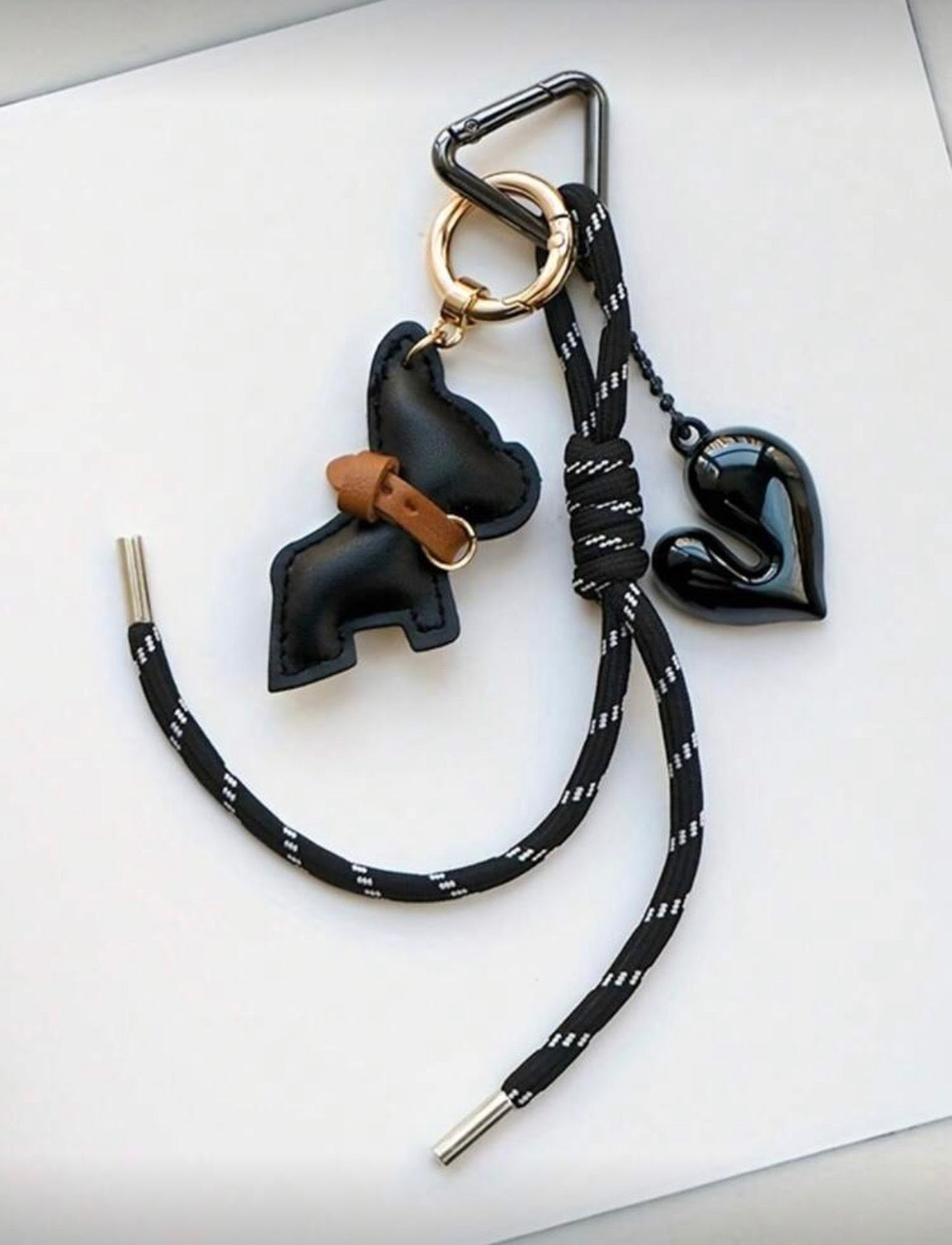 Black French bulldog