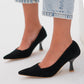 Black Court Heels