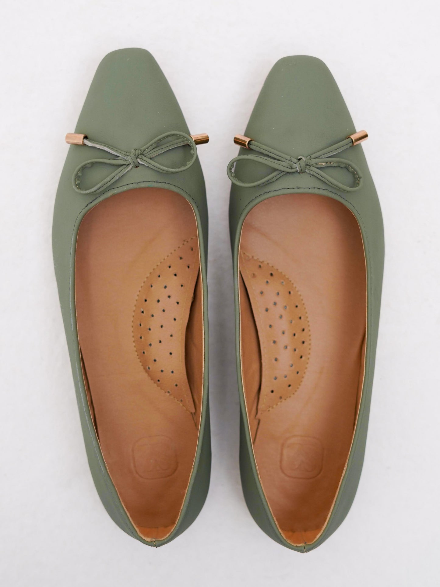 Bluish Green classic ballerina