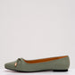 Bluish Green classic ballerina