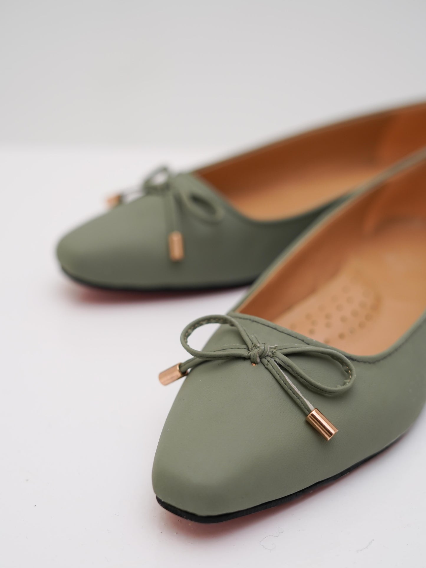 Bluish Green classic ballerina