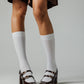 Double strap MaryJane heels in maroon