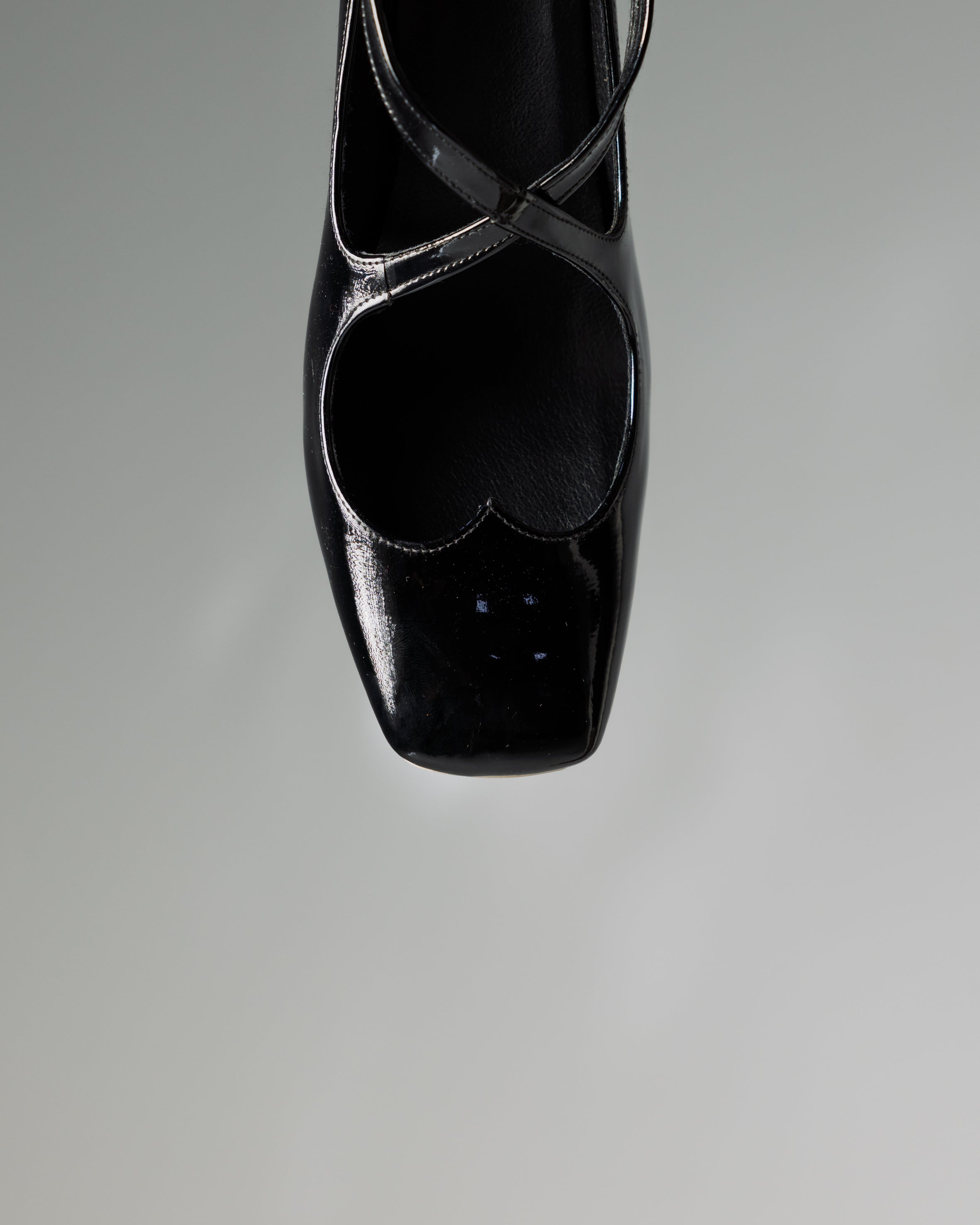 Square toe LOVE heels