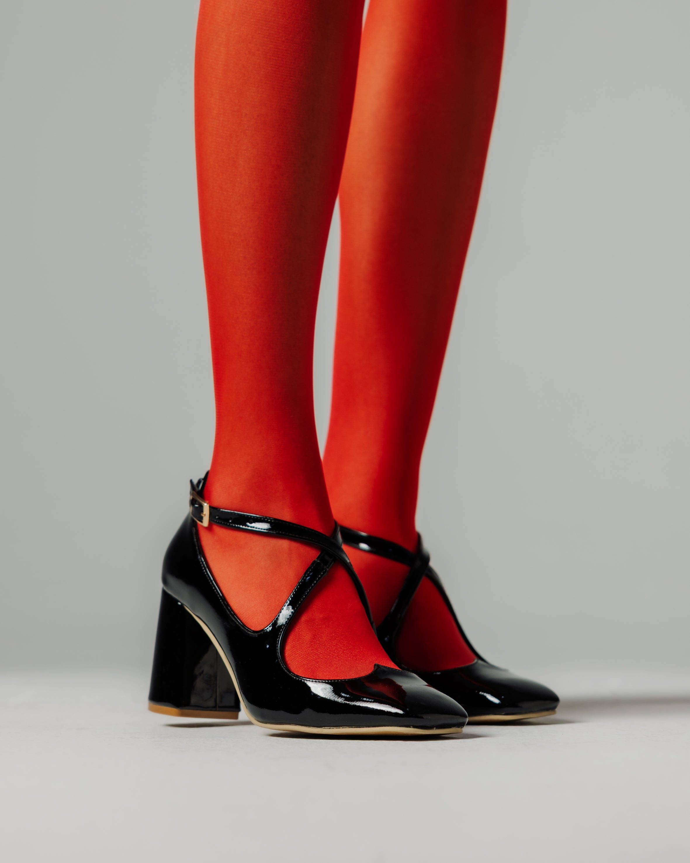 Square toe LOVE heels