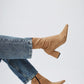 Beige Ankle boots