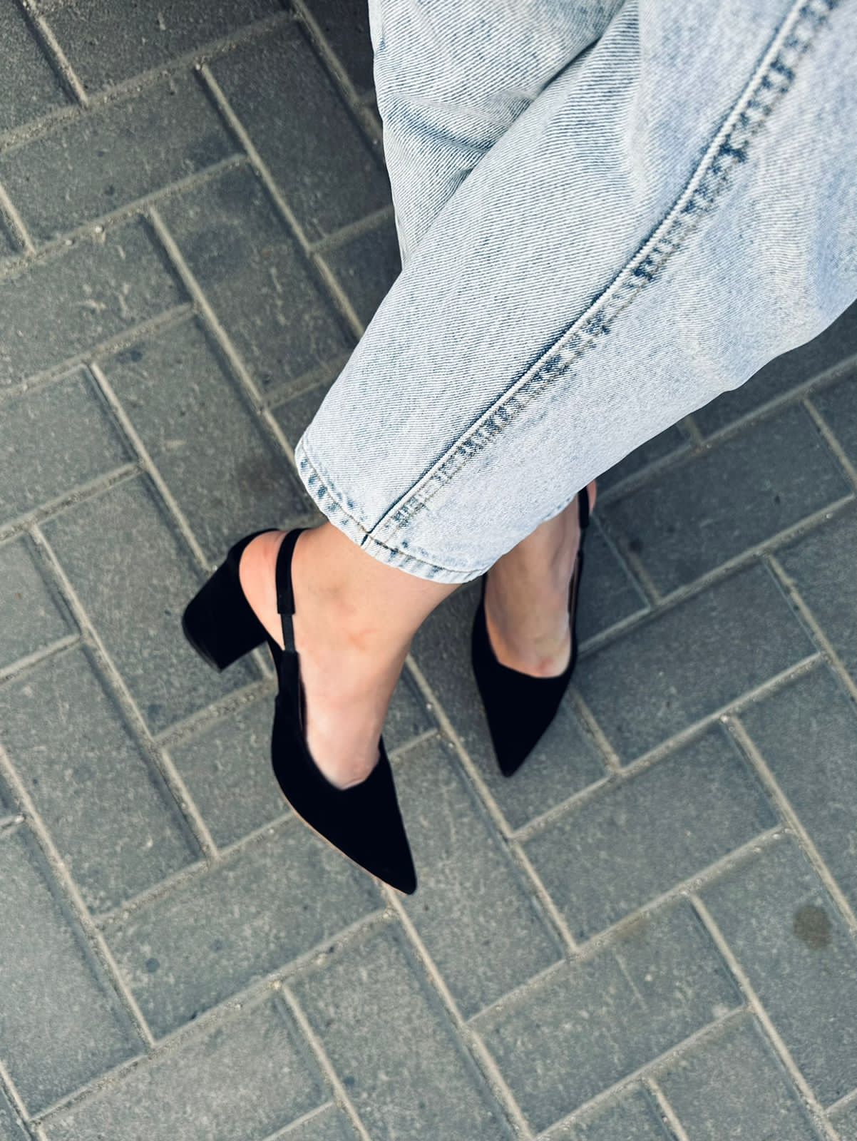 Elena slingback heels
