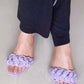 Lilac Braided Sandals