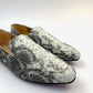 Snake Power Square Toe Loafers