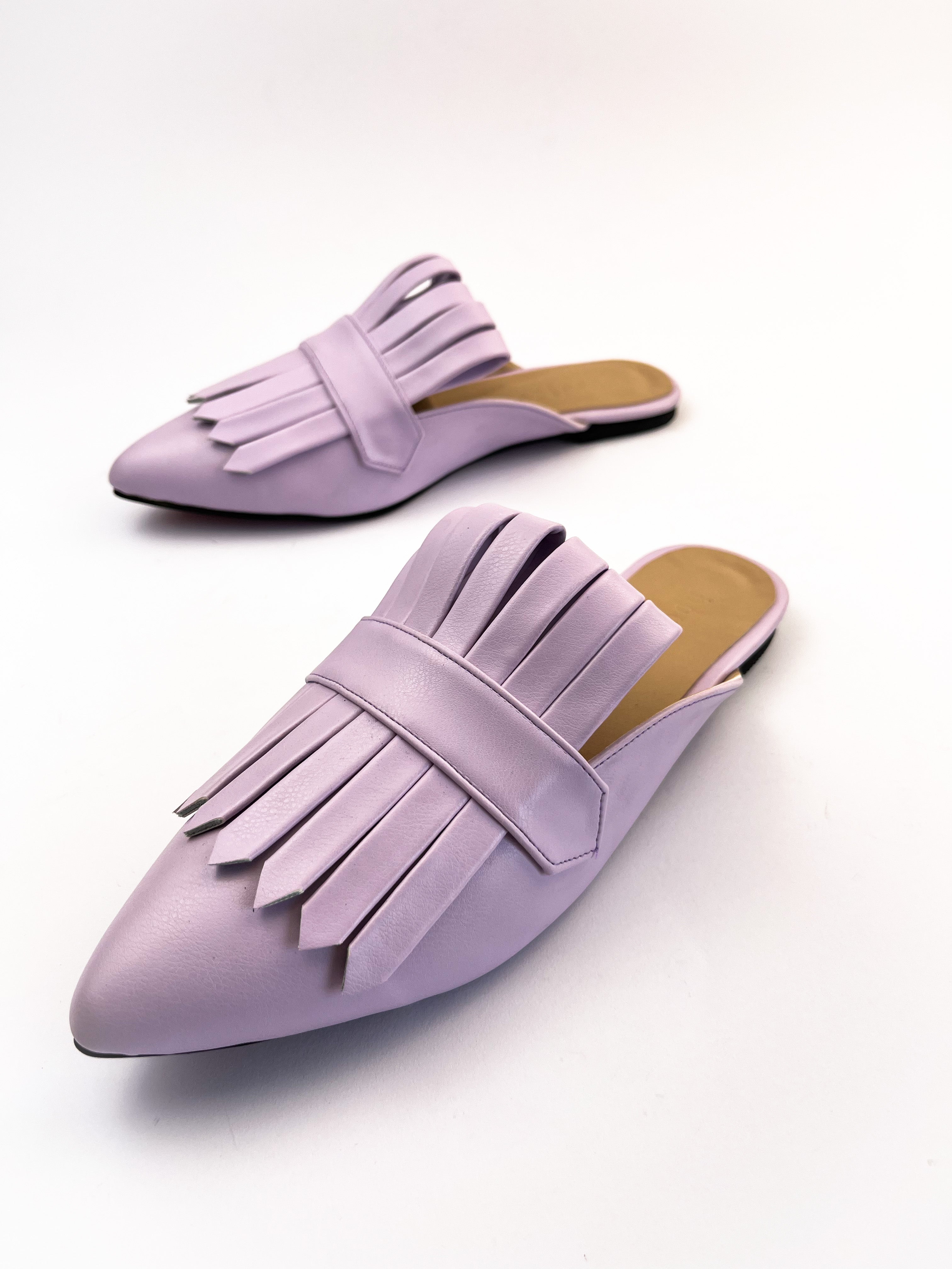 Lilac Met Gala Mules
