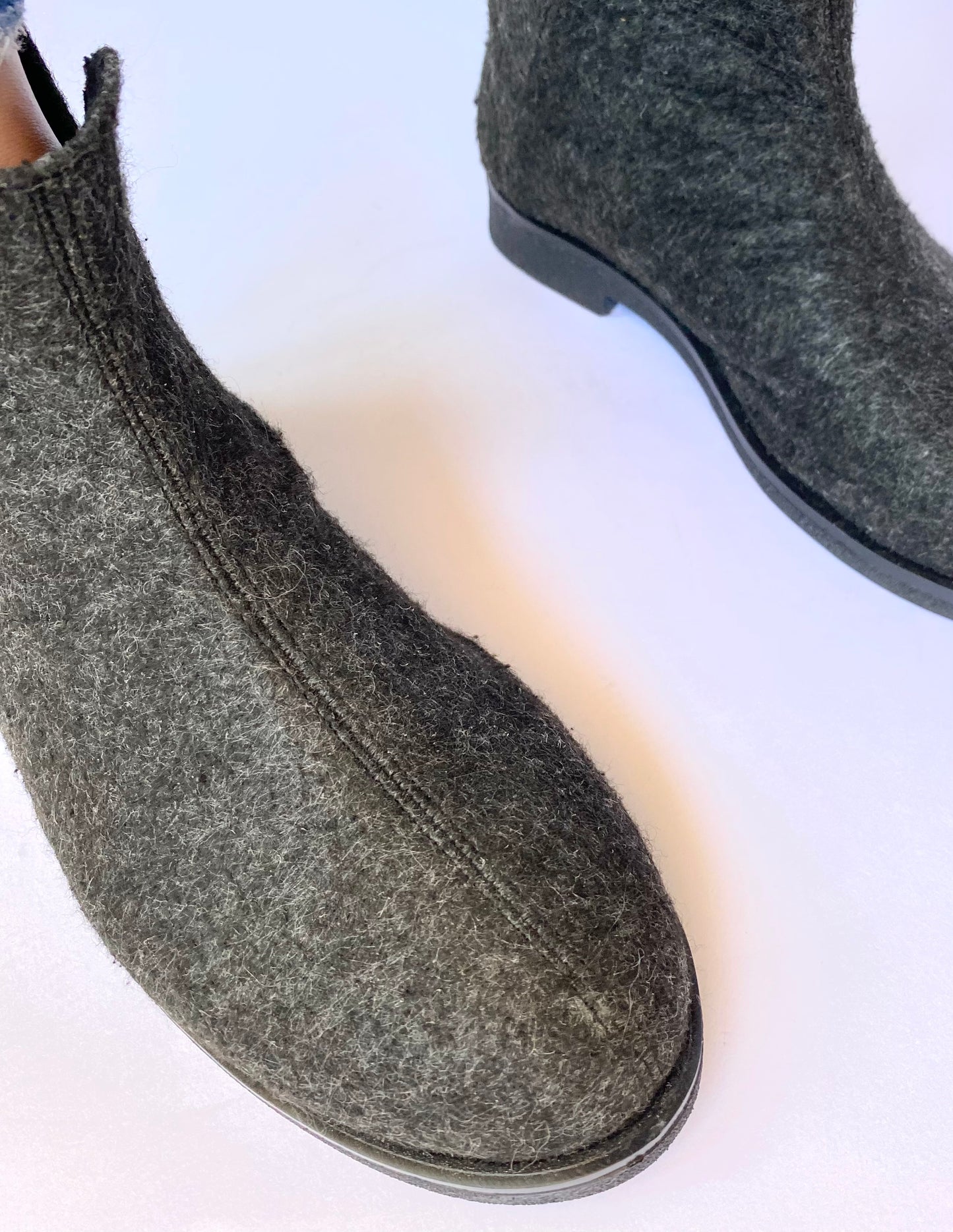 Felt Ankle Boots